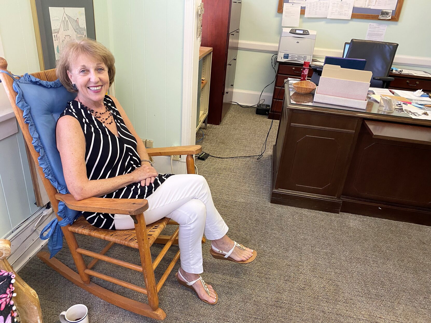 Deb Richardson-Moore in her office